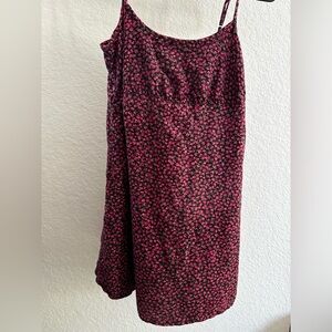 Rose spaghetti strap sundress